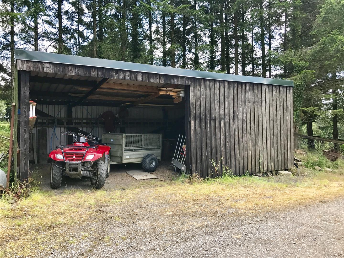 IMPLEMENT SHED